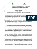 Processo Seletivo Edital 051.2020 CPD Dsei - PB
