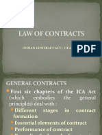 Law of Contracts: Indian Contract Act - (Ica) - 1872