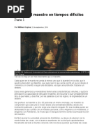 ELOGIO DEL MAESTRO I y II