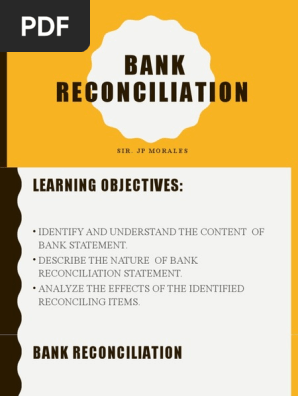 Bank-reconciliation
