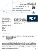 Analytical Method To Calculate Room Cooling Load: Gedlu Solomon, Yeshurun Alemayehu Adde (Kibret)