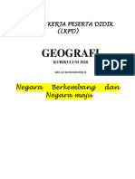 k13 Geografi Negara Maju & Berkembang 'Adinda Saskhia.H 12 Ips 2'