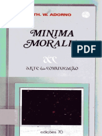 Adorno Minima Moralia