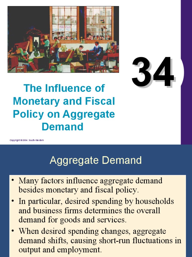 The Influence of Monetary and Fiscal Policy On Aggregate Demand | PDF ...