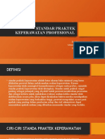 Sumber Standar Pratik Keperawatan