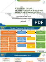 Bahan Papaaran Deputi Regional - Keterkaitan Diskusi Pra Rakorgub Dengan Tahapan RKP