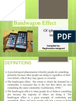 Bandwagon Effect: of Iphone in India