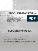 Produktivitas Kerja Kel.1