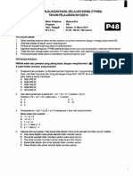 Matematika P48 TPHBS IPA 13-14
