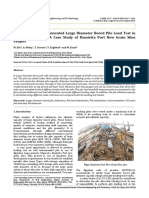 Full-Scale Well Instrumented Large Diameter Bored Pile Load Test in Multi Layered Soil: A Case Study of Damietta Port New Grain Silos Project