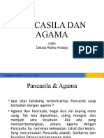 Pancasila Dan Agama