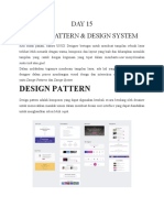 DAY 15 - Design Pattern & Design System