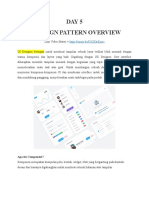 DAY 5 - UI Design Pattern Overview