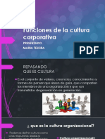 Funcion y Elemento de La Cultura Corporativa