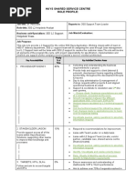 3SS L2 Support Helpdesk Team: Hays Shared Service Centre Role Profile