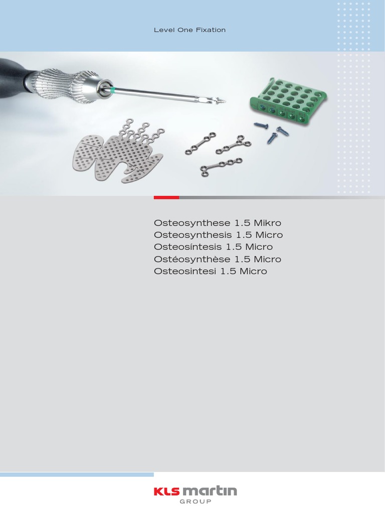 KLSmartin 1.5mm Micro System | PDF | Metals | Materials