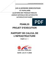 Calcul de l'Infrastructure Du Pont