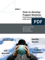 How To Develop Puppet Modules: From Source To The Forge With Zero Clicks