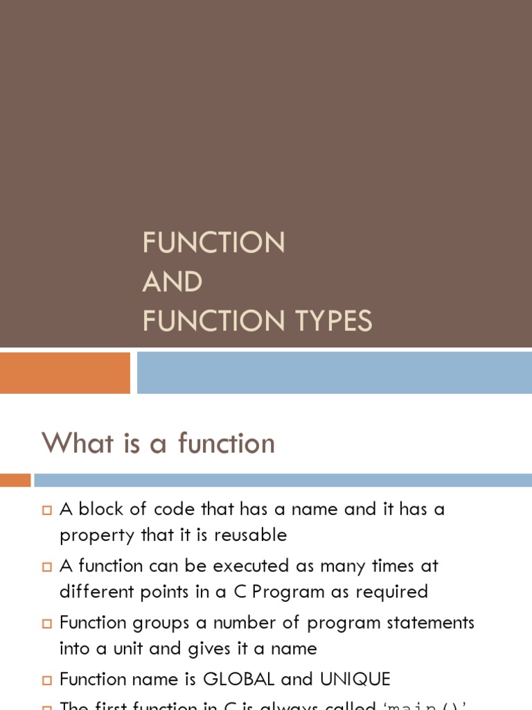 Lect-11-Function and Return Value | PDF | Subroutine | Parameter ...