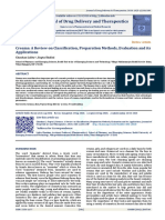 Creams A Review On Classification Preparation Meth