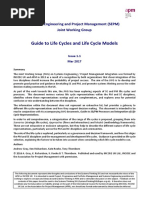 Guide To Life Cycles and Life Cycle Models: Systems Engineering and Project Management (SEPM) Joint Working Group