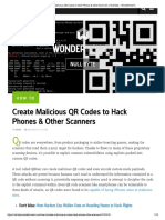 Create Malicious QR Codes To Hack Phones & Other Scanners