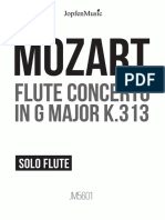 Concierto en Sol M, Mozart