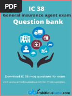 IC38 Mock Test Resources and Questions | PDF