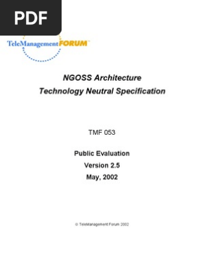 Ngoss Tutorial Business Process Technology Engineering