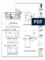 Proposed Terminal Plan: Plan of Water Pump and Pressure Tank Assembly