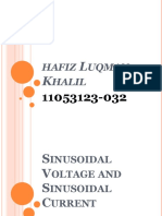 Sinusoidal Voltage and Current Explained