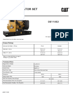 Diesel Generator Set: Output Ratings