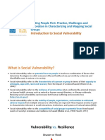 Introduction To Social Vulnerability