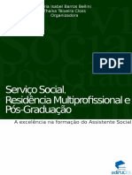 LIVRO Serviço social, residência multiprofissional e pós-graduação