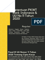 Ketentuan PKWT Bank Indonesia & UU No 11 Tahun 2020
