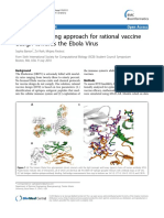 A Bioengineering Approach For Rational Vaccine Design Towards The Ebola Virus