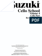 Suzuki Cello School Volume 04