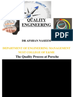 Quality Engineering: DR Afshan Naseem