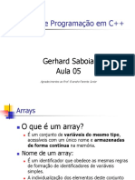 CursoC++Aula5 Gerhard Saboia