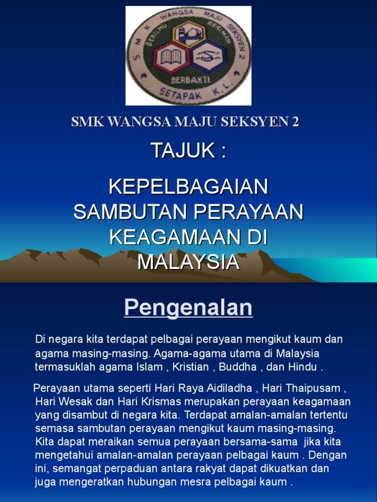 Kepelbagaian Agama