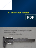 Calibrador Vernier