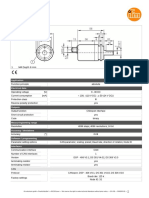 Multiturn Solid Shaft Encoder: 1 M4 Depth 6 MM