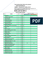 Format Absen Xi Ips 1 Kelas 10 Semester 2