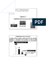 Tópico 7 - Temperatura Do Solo e Do Ar (2009)