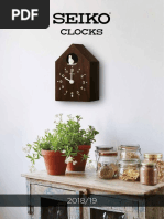 SEIKO Clock Brochure 2019