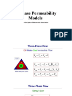 3 Phase Relative Permeability