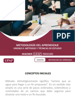 Unidad II PPT Metodología Aprendizaje