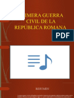 Primera Guerra Civil de La Republica Romana (Autoguardado)