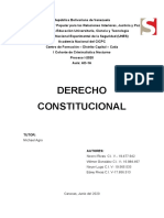 TRABAJO DE DERECHO CONSTITUCIONAL