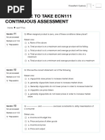 Ecn111 Continuous Assessment 2 PDF